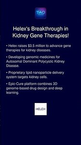Helex's Breakthrough in Kidney Gene Therapies!