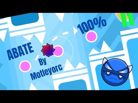 NO me gustó este EASY DEMON | Abate by motleyorc 100% (Easy Demon) |Geometry Dash