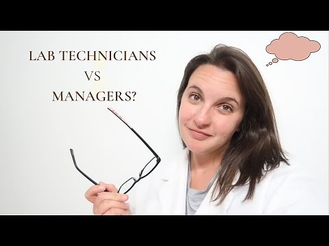Lab Technicians vs. Managers | working in a lab | my job as a lab manager 🧫 🧪