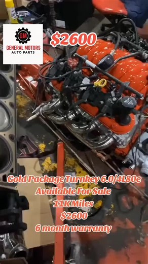 Golden Package 6.0 Engine with 4L80E Transmission for Sale