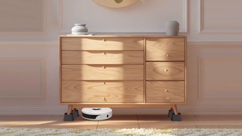 Furniture Risers 2 Inch-Bed Risers Heavy Duty-Desk Risers for Chair and Table Legs Elevation -Bed Lifts Risers (Set of 4 Riser, Black)