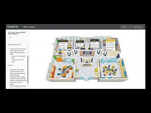 Testout | Network + | 2.3.8 Lab: Connect Patch Panel Cables 1