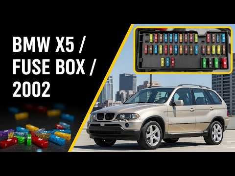 2002 BMW X5 Fuse Box Diagram – Location, Layout and Fuse Functions Explained