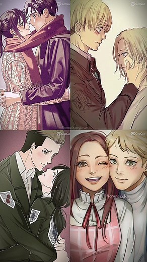 Attack on Titan Ships | Eren x Mikasa Moments | Anime Edit