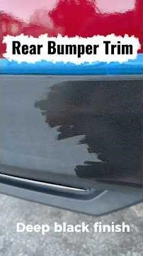 Restore Faded Black Plastic — Real Mobile Detailing Transformation 🔥