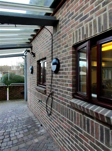 Elderly Residental Home - Completed ⚡️✅ All 52 outside light fittings have been replaced with new external lights. Previously 70% of the old lighting had failed 😱 #lighting #safety #project #works #fyp