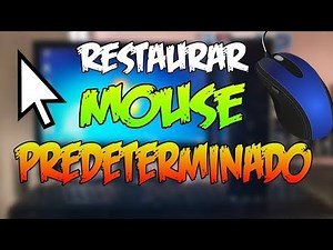 Como restaurar un cursor predeterminado de windows 10 | 7 | 8 | 8.1 | Vista