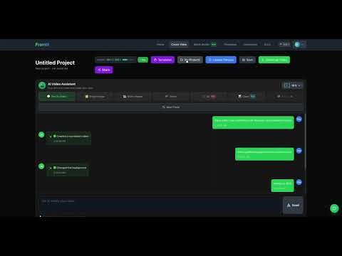 Framlit: Edit videos visually or in code (Preset → Crop edit → Share) | Teaser #2