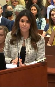 Camille Vasquez on Instagram: "Cross-examination by Camille, today #johnny #johnnydepp #johnnydeppisinnocent #justiceforjohnnydepp #johnnyvsamber #drcurry #drshannoncurry #shannoncurry #Camille #camillevasquez #camillevasquezlawyer"