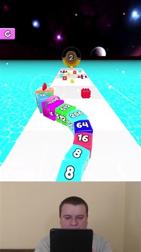 Jelly Tube Run 2048 ❗Level 517❗#games #shorts