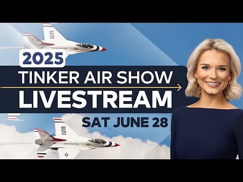 Tinker Air Show 2025 Livestream (June 28, 2025) | News 9