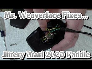 How to Fix Atari 2600 Paddle: Jittery Atari Paddle Repair