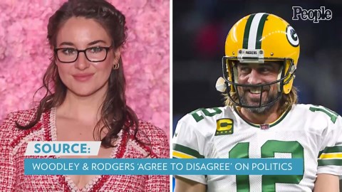 Shailene Woodley and Aaron Rodgers 'Agree to Disagree About Things and Not Debate Them': Source