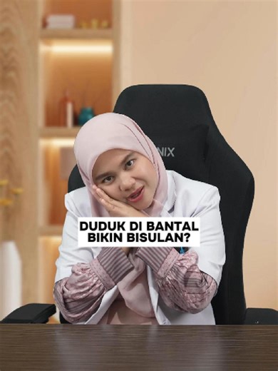 Duduk di bantal bikin bisulan itu mitos. Tapi larangan ini benar karena alasan kebersihan. Celana penuh kuman bisa mengotori bantal. Jika bantal kotor kena wajah saat tidur, bisa memicu jerawat atau iritasi. #edukasikesehatan #mitoskesehatan #bisul #kebersihan #dokterwsp