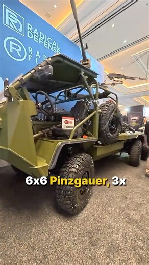 A rugged military off-roader with Austrian roots