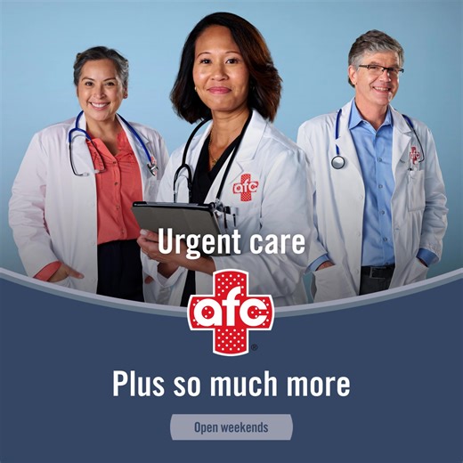 Sickness doesn't take a break, and neither should your care. From weekday visits to Saturday or Sunday care, our team delivers the same quality, attention, and comfort — any day you need us. | American Family Care