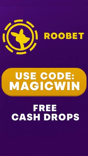 Roobet Promo Code "MAGICWIN" — FREE CASH DROPS BONUS (NEW Code Review)