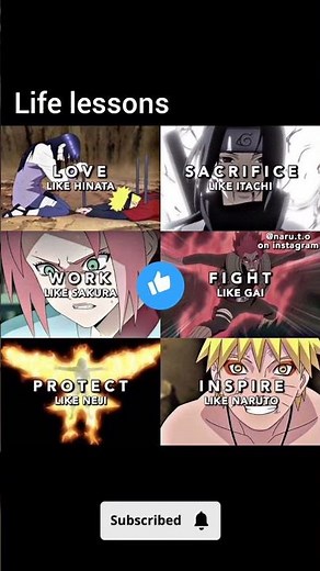 Naruto Shippuden short ll life lessons