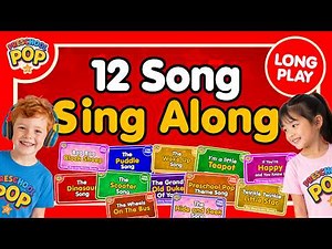 🎶 12 Best Kids Songs Sing along! | New and favourite songs | Non-Stop Preschool Pop Fun 🎉