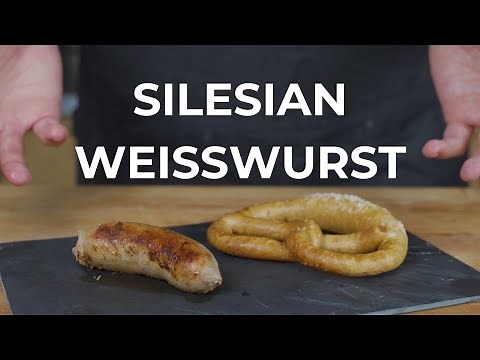 Silesian Weisswurst - A traditional Christmas Bratwurst