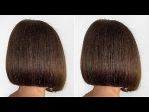 Easy & simply Basic Bob haircut tutorial - Quick Long to Bob Hair Cutting tips and tricks