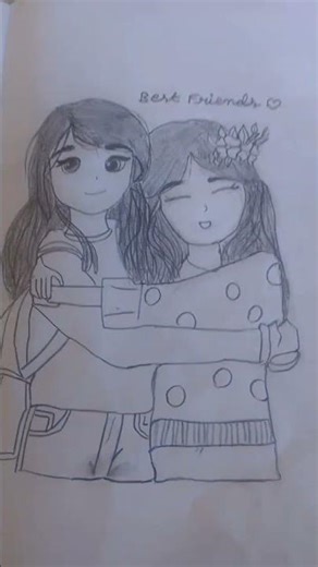 friends drawing ☺️☺️♥️♥️♥️