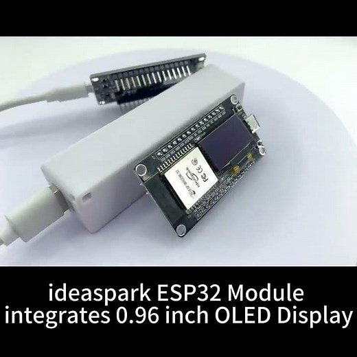 ideaspark® ESP32 Development Board with 0.96 Inch OLED