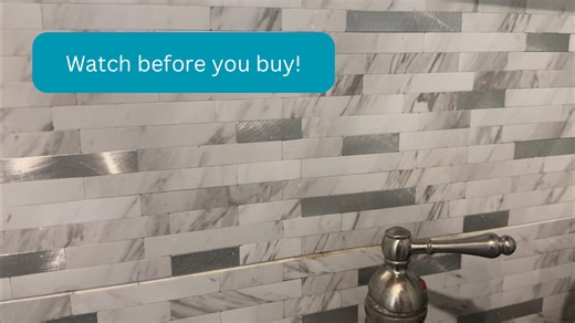 Watch AULIGET Sheets Faux Stone Peel and Stick Backsplash Visual! on Amazon Live