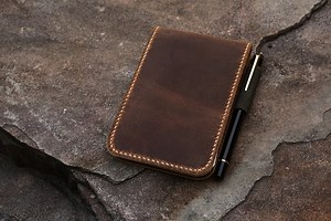 Personalized Real Genuine Leather Notepad Cover for Rite in the Rain Top-spiral Notebook 3" X 5" 4" X 6" N05RNTS - Etsy