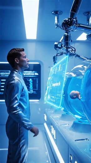 #AIMother #AIBaby #BornInMachines #AIFuture #DigitalLife #2050 #Shorts