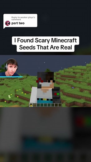 Replying to @weaker plays I Found Scary Minecraft Seeds That Are Real #minecraft #minecraftbut #seeds #minecraftseeds