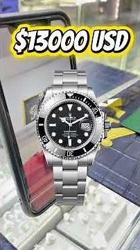 How much does this Submariner REALLY cost? #rolex #luxury #deal