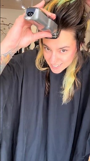 I Shave My Head Colour Hair #buzzcut #headshave #selfheadshave #haircutvideo