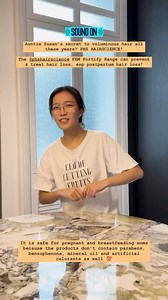 Auntie Susan’s secret to voluminous hair all these years has been PHS HAIRSCIENCE FEM Fortify Range 💁‍♀️✨✨ If you’d like to find out more about it and get exclusive deals and more, you can come join Auntie Susan at the PHS HAIRSCIENCE booth at Mummys Market Expo Hall 5, Booth C09 on 4 – 6 Oct. See you there! | Annette Lee