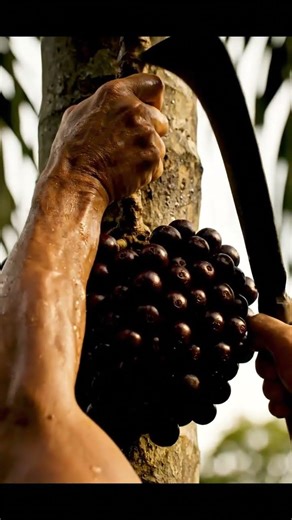 How Farmers Grow Premium Açaí berry #shortsvideo#shots #shotrs