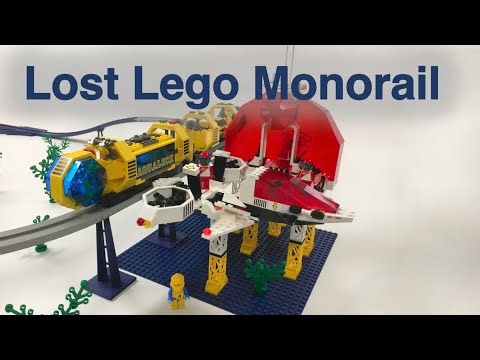 Lego Seatron Monorail Prototype Reconstruction