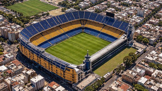 A stadium that grows from the urban fabric