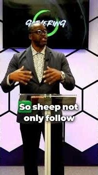 Sheep will follow other sheep, but sometimes it's a wolf in sheep's clothing!