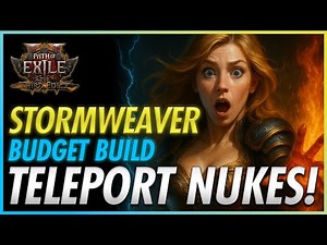 WARP STORMWEAVER – Budget Endgame Build Guide (POE2)