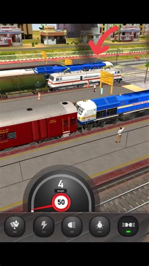 WDP-4D ICF Red vs WDP-4 Gatiman 🚆 | Diesel Battle #shorts #train #india #indiatrain #games