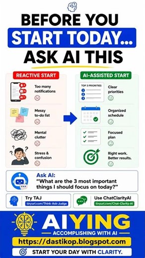 3 Priorities Instead of 50 Tasks #AIproductivity #timemanagement