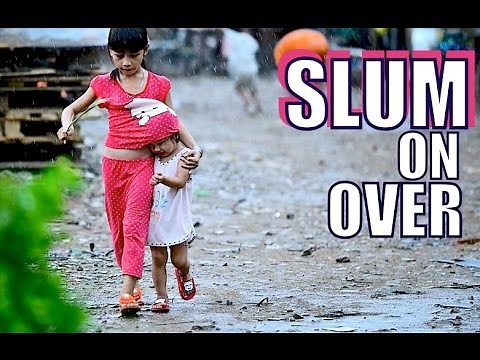 Saigon's worst slum. Vietnam ghetto life.