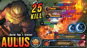 4.1K views · 205 reactions | 25 Kills + 2x Maniac!! Aulus High Critical DMG (One Shot Delete) - MLBB #gameplayproplayer #aulus #MLBB | Gameplay Proplayer Live | Facebook