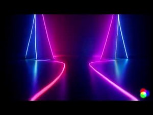 Neon Lights Animation | Stunning HD Neon Background Effects | Copyright free | video animation