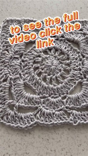 Granny square tutorial #crochet #beginnersstitch #crochettutorial
