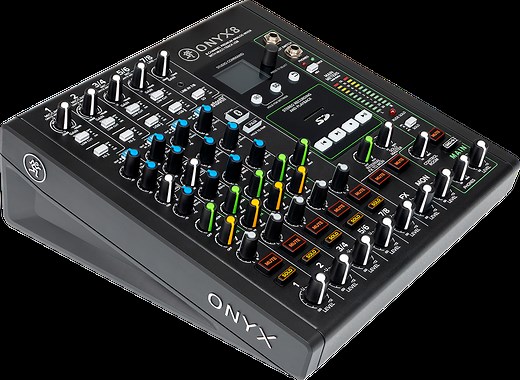 Onyx8 8-Channel Premium Analog USB Mixer - MACKIE | MACKIE