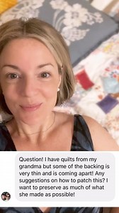 23K views · 662 reactions | I didn’t grow up quilting. I was WELL into my 30’s before I ever learned to use a sewing machine, but I have always loved quilts and so one day I called up my aunt and asked her to teach me. It has been humbling and also such a joyous hobby for me. It’s also a reminder that now is always the perfect time to start learning something new. #quilt #quiltlove #quiltrepair #quilting #hobby | Chef Damaris Phillips | Facebook