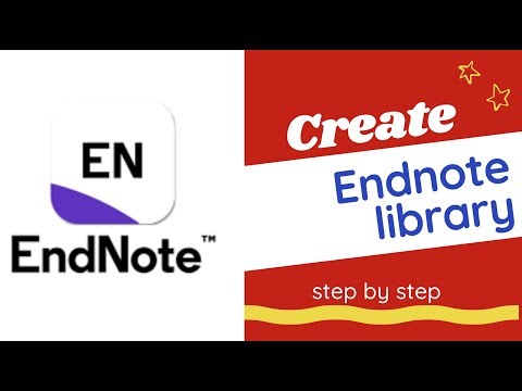 EndNote library tutorial