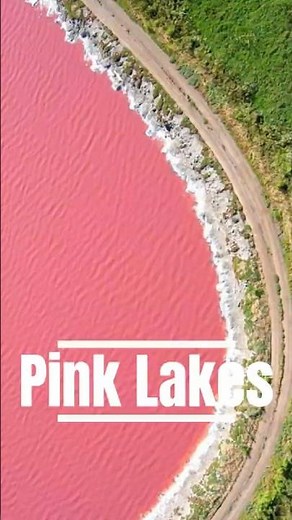 The Pink Lakes That Look Too Unreal to Exist