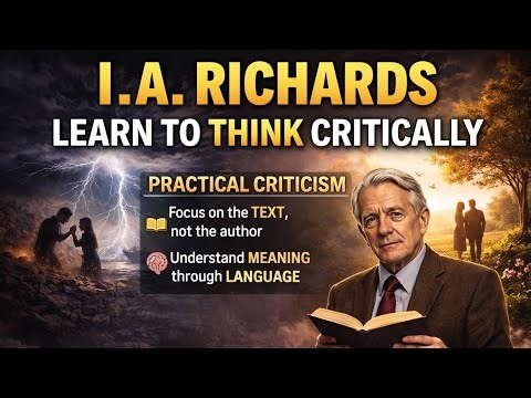 I.A. Richards Explained in 5 Minutes | Practical Criticism Made Easy 📖